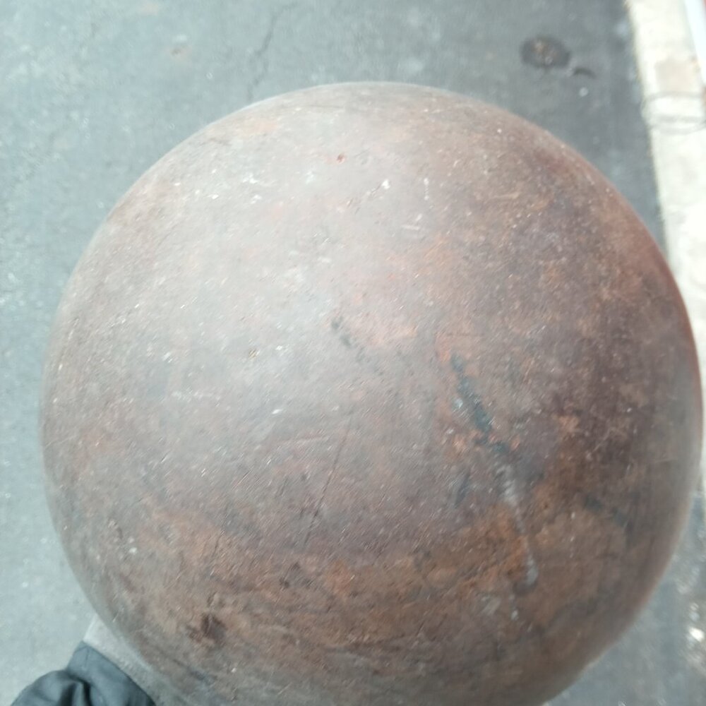 1800s Wooden Antique Bowling Ball Primitive !! View 2